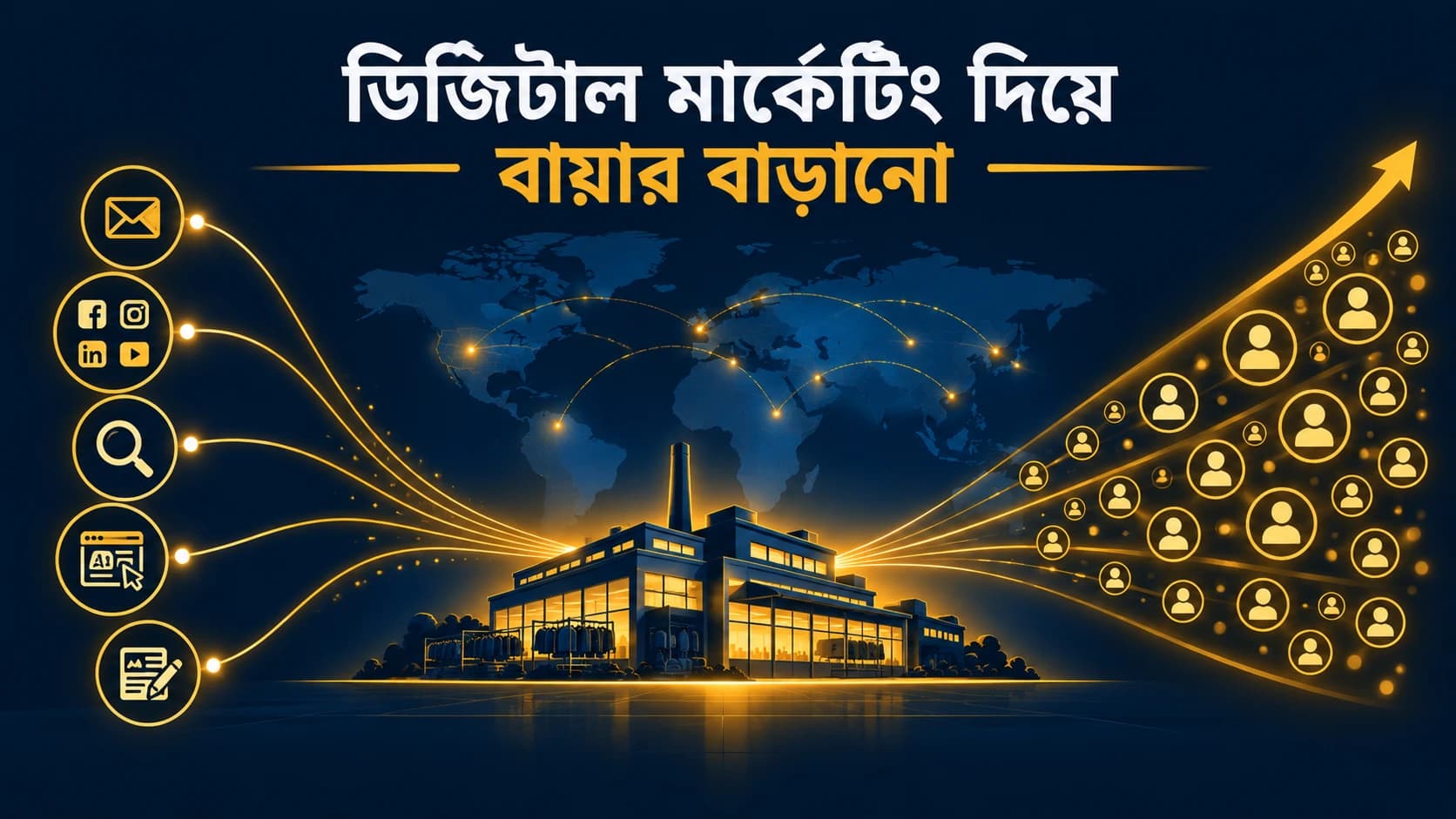 ডিজিটাল মার্কেটিং দিয়ে কিভাবে গার্মেন্টস বায়ার বাড়াবেন